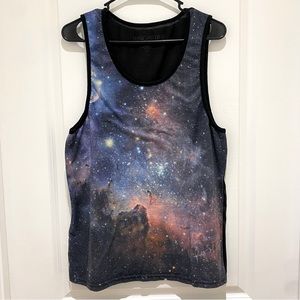 Ring of Fire Galaxy Tank Top